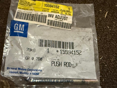 NOS GM Push Rod – Clutch Slave Cylinder Part #15594152 (1984–1988 S‑10 / S‑15)