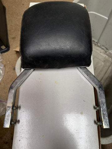 Genuine Harley-Davidson Chrome Passenger Backrest / Sissy Bar with Pad