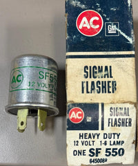 AC GM SIGNAL FLASHER SF 550 12 VOLT 1-6 LAMPS