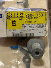 NOS GM Door Lock Striker Bolt – Part #9601750 Fits 1971–1991 Chevrolet, GMC, Cadillac, and Oldsmobile