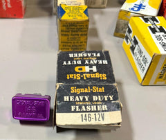Signal‑Stat 146 Heavy‑Duty 12V Flasher (NOS, Boxed)
