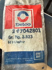 GM 7042801 – Idle Limiter – Delco Rochester – Group 3.823 – NOS (2‑Pack)