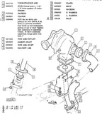 1962-66 CORVAIR TURBO MOUNTING BRACKET 3840320