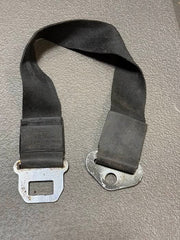 SEAT BELT LAP BELT WITH BUCKLE AND ANCHOR SUPPORT BRACHET - PICTURED