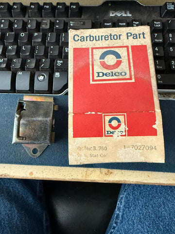 NOS Delco 8.750 Carburetor Stat Coil – GM #7027094 – 1955–57 Chevrolet 235 / Rochester 1‑bbl