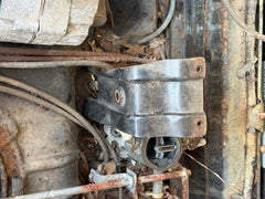 USED 1961-65 CORVAIR AC AIR CONDITIONER CONDENSER CONDENSOR MOUNT - DRIVERS SIDE