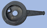 1965-69 CORVAIR AIR CLEANER BASE POWDER COATED - DUSTY - WILL CLEAN UP NICE