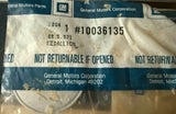 GM Part No. 10036135 Medallion center wheel cap medallion for Pontiac Firebird Trans Am and GTA aluminum wheels.