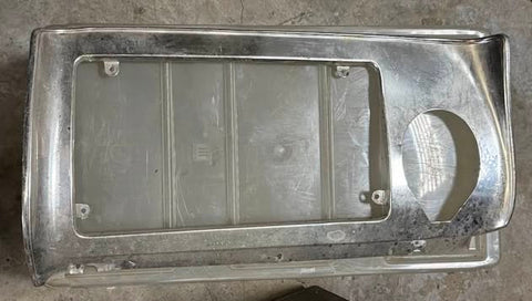 USED 1965-69 CORVAIR GLOVE BOX SURROUND FACIA WITH AIR CONDITIONING CUT OUT