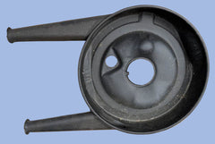1965-66 CORVAIR CORSA 140 HP AIR CLEANER BASE POWDER COATED - DUSTY - WILL CLEAN UP NICE