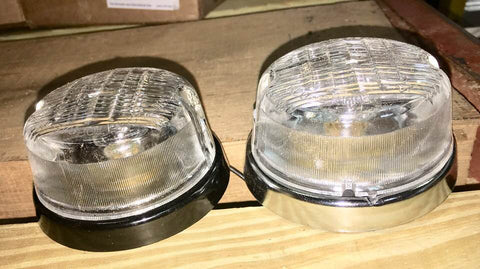 NOSR CORVAIR 1961-65 FC RAMSPSIDE VANS BACK UP LIGHT ASSEMBLY - TWO ASSEMBLIES AS PICTURED